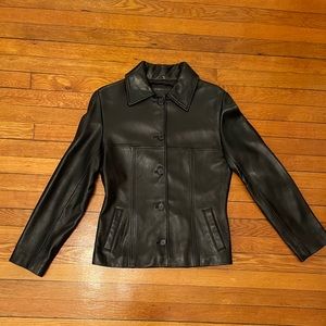Vintage Avanti Genuine Leather Jacket Sz S